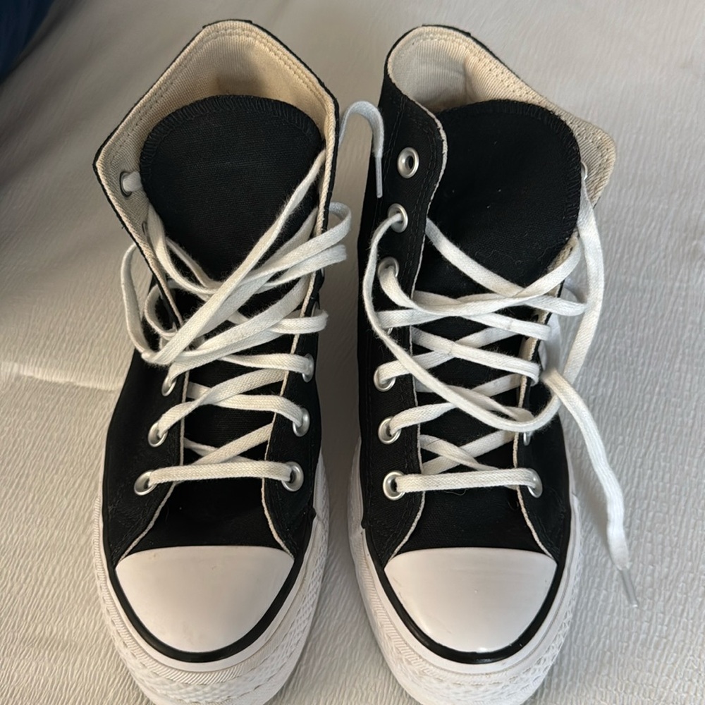 Converse high tops platform